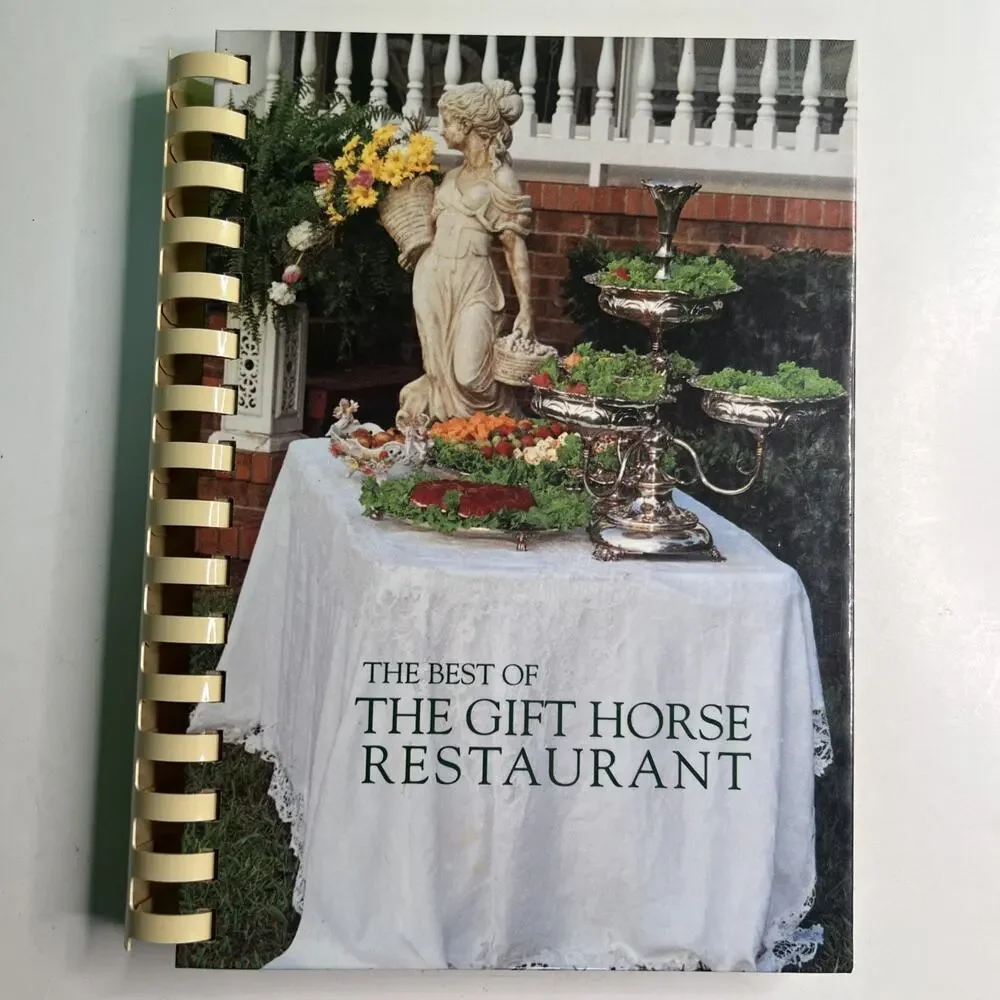 Best of Gift Horse Restaurant Cookbook Foley Alabama History 1993 1st Edition AL
